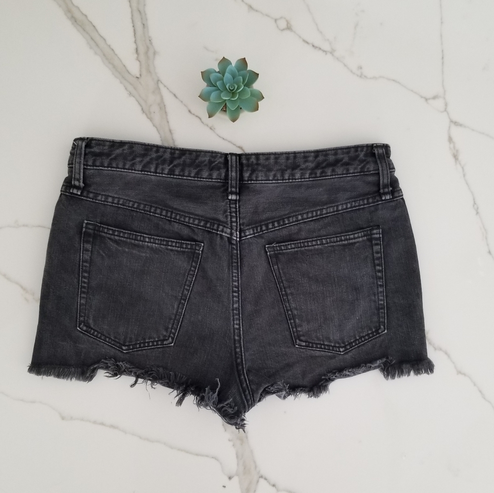 Free People High-waisted Button Fly Shorts - Picture 9 of 10